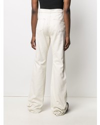 Мужские бежевые джинсы от Rick Owens