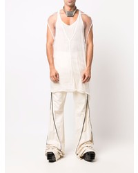 Мужские бежевые джинсы от Rick Owens