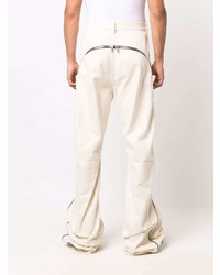 Мужские бежевые джинсы от Rick Owens