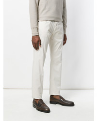 Мужские бежевые джинсы от Ermenegildo Zegna