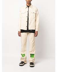 Мужские бежевые джинсы от Off-White