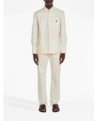 Мужские бежевые джинсы от Ferragamo