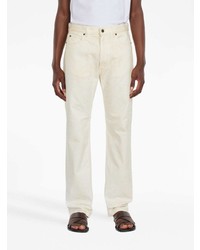 Мужские бежевые джинсы от Ferragamo