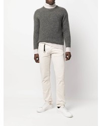 Мужские бежевые джинсы от Incotex