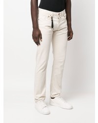 Мужские бежевые джинсы от Incotex