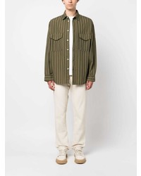 Мужские бежевые джинсы от Aspesi