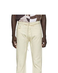 Мужские бежевые джинсы от Vyner Articles