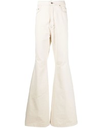 Мужские бежевые джинсы от Rick Owens DRKSHDW