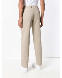 Мужские бежевые джинсы от Kiton