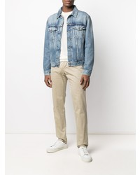 Мужские бежевые джинсы от Incotex