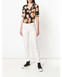 Женские бежевые джинсы от Mother