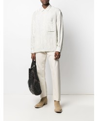 Мужские бежевые джинсы от Jil Sander