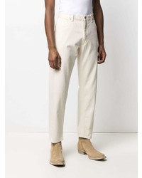 Мужские бежевые джинсы от Jil Sander