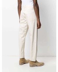 Мужские бежевые джинсы от Jil Sander