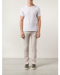 Мужские бежевые джинсы от 7 For All Mankind