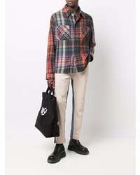 Мужские бежевые джинсы от Philipp Plein