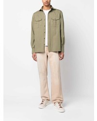 Мужские бежевые джинсы от GUESS USA