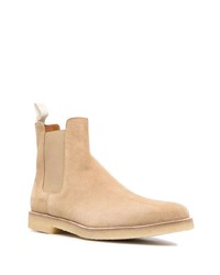 Мужские бежевые замшевые ботинки челси от Common Projects