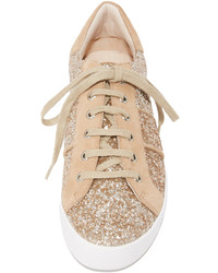 Женские бежевые замшевые кеды от Joie