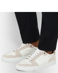 Мужские бежевые замшевые кеды от Ami