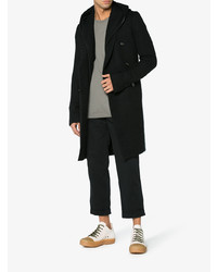 Мужские бежевые замшевые низкие кеды от Rick Owens