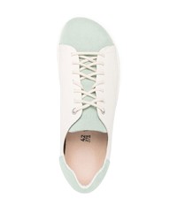 Мужские бежевые замшевые низкие кеды от Birkenstock