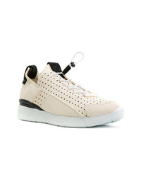 Мужские бежевые замшевые низкие кеды от Enso