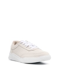 Мужские бежевые замшевые низкие кеды от Tommy Hilfiger