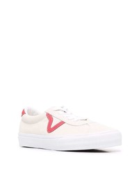 Мужские бежевые замшевые низкие кеды от Vans