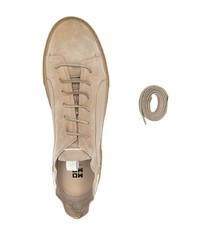 Мужские бежевые замшевые низкие кеды от Moma