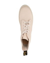 Мужские бежевые замшевые повседневные ботинки от Dr. Martens