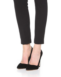 Бежевые замшевые туфли от Alice + Olivia