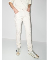 Мужские бежевые зауженные джинсы от Paige