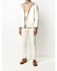 Мужские бежевые зауженные джинсы от Brunello Cucinelli