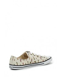 Женские бежевые кеды от Converse