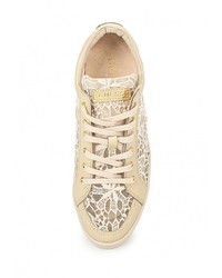 Женские бежевые кеды от GUESS