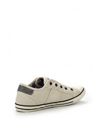 Женские бежевые кеды от Mustang