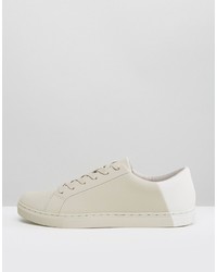 Мужские бежевые кеды от Asos