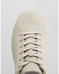 Мужские бежевые кеды от Asos