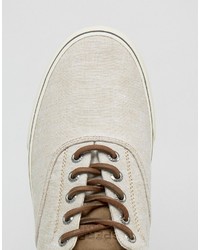 Мужские бежевые кеды от Sperry