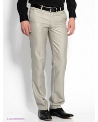 Мужские бежевые классические брюки от Donatto