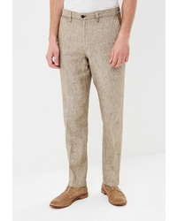 Мужские бежевые классические брюки от Marks & Spencer