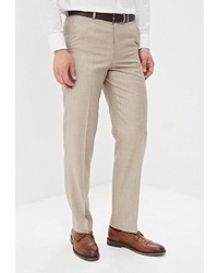 Мужские бежевые классические брюки от Mishelin