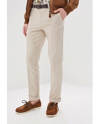 Мужские бежевые классические брюки от O'stin