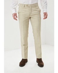 Мужские бежевые классические брюки от STENSER