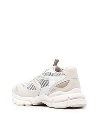 Мужские бежевые кожаные кроссовки от Axel Arigato