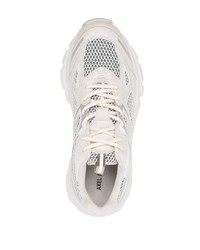 Мужские бежевые кожаные кроссовки от Axel Arigato