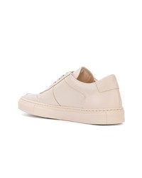 Женские бежевые кожаные низкие кеды от Common Projects