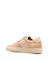 Мужские бежевые кожаные низкие кеды от Common Projects