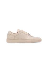 Мужские бежевые кожаные низкие кеды от Common Projects